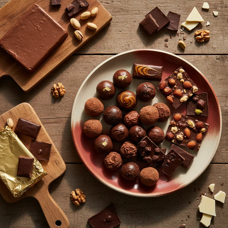 Route des chocolatiers artisanaux en Europe