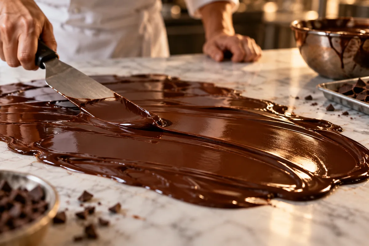 Tempérer le chocolat : méthodes et températures